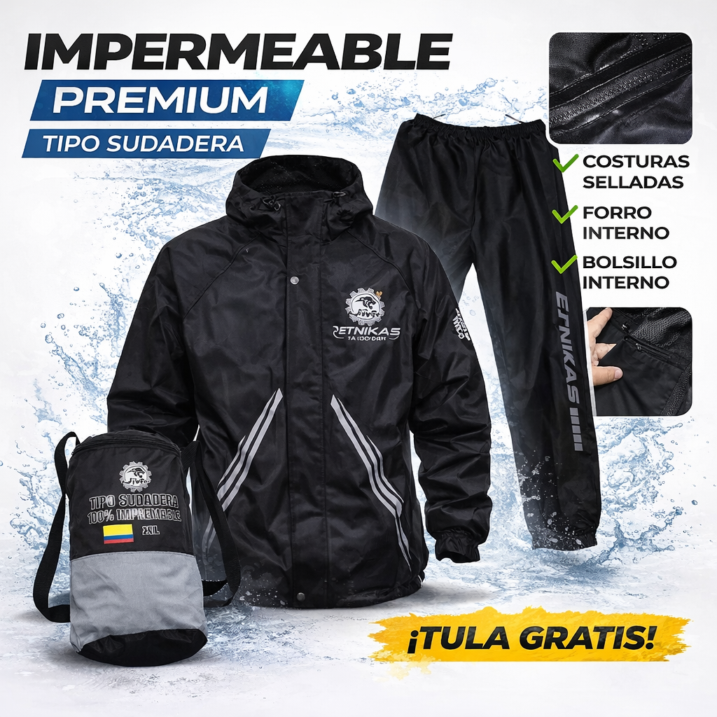 IMPERMEABLE SUDADERA