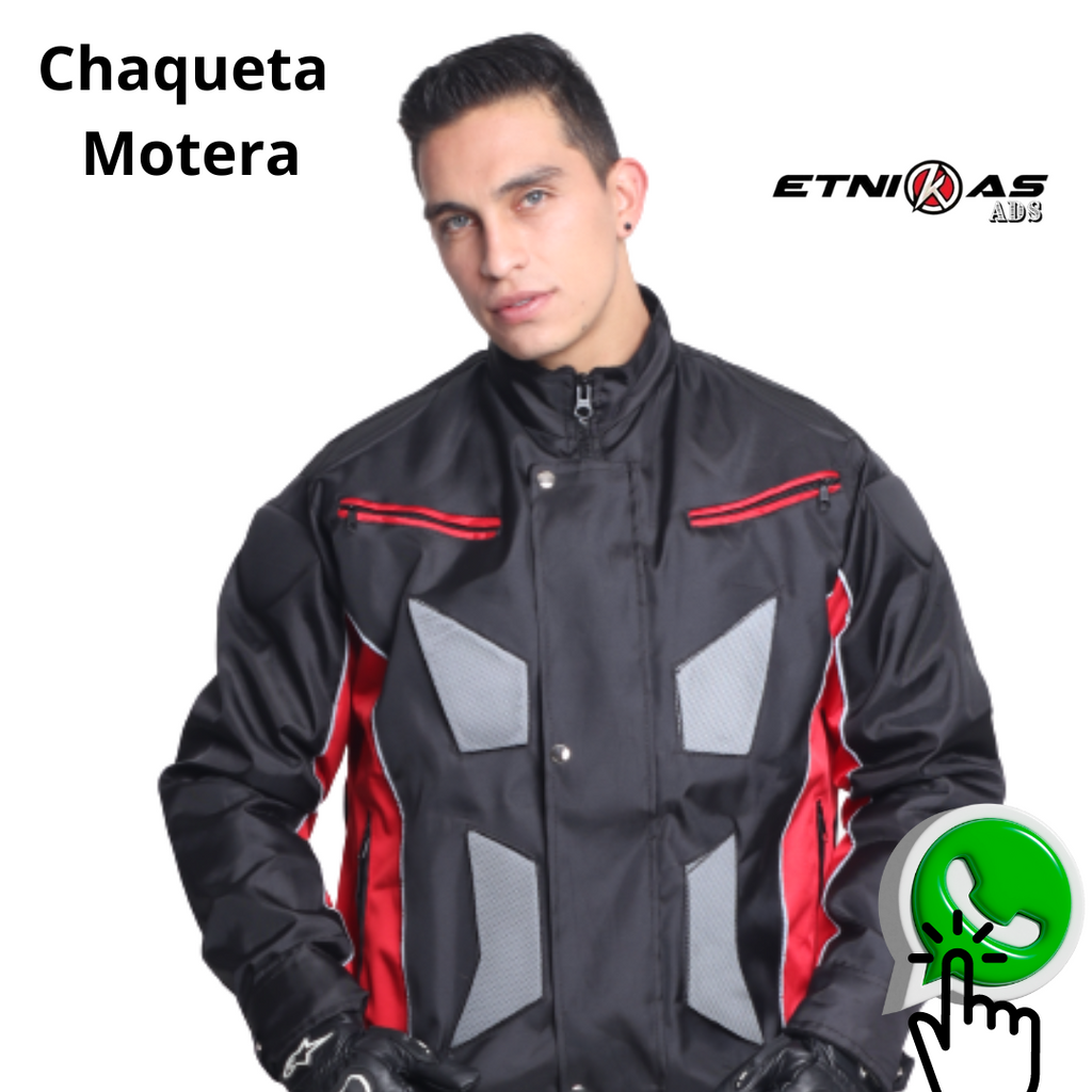 compra Chaqueta Motera PRO con Protección Fija: Rueda con Cero Miedos y Máxima Comodidad
