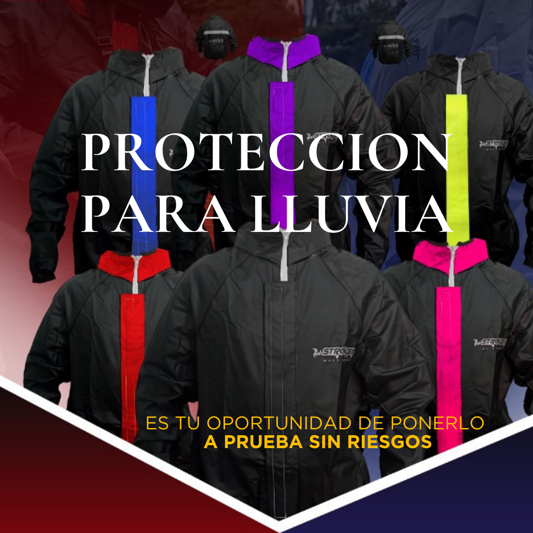 IMPERMEABLE SILICONADO - COMBO PARCEROS X 2