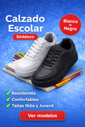 calzado escolar SINTETICO