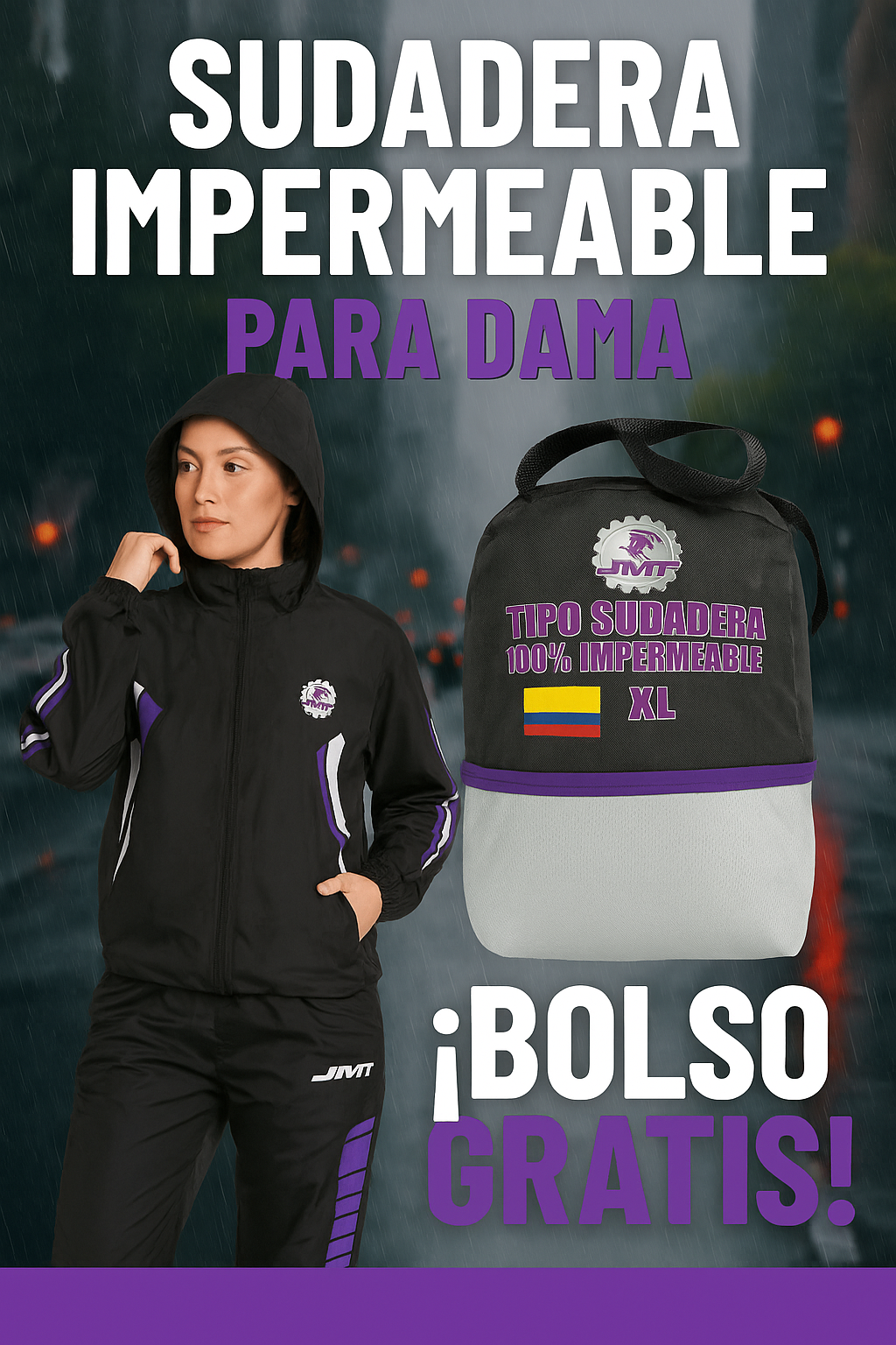 IMPERMEABLE SUDADERA