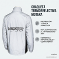chaqueta reflectiva rompvientos