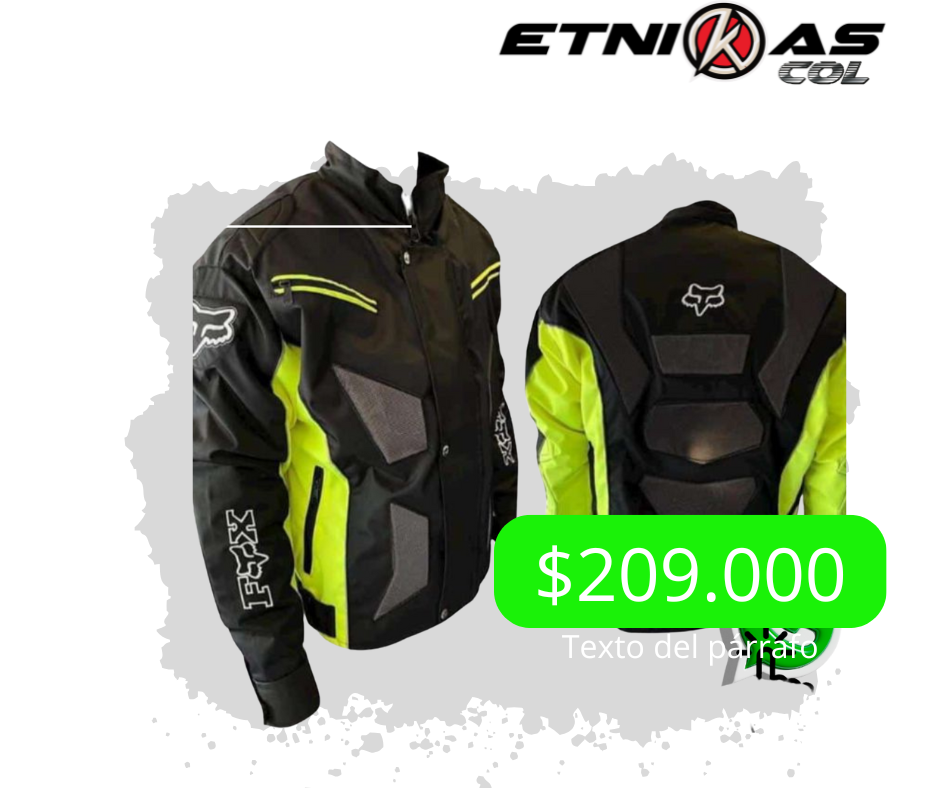 compra Chaqueta Motera PRO con Protección Fija: Rueda con Cero Miedos y Máxima Comodidad