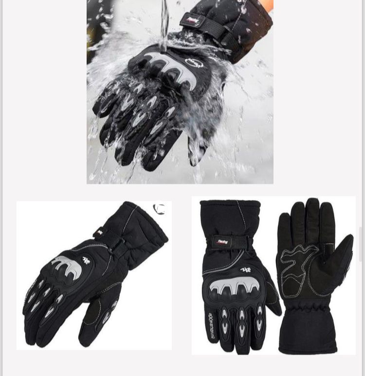 Guantes AXE Térmicos 100% Impermeables | Agarre y Protección