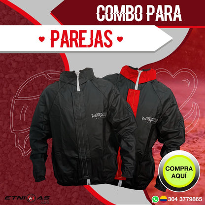 IMPERMEABLE SILICONADO - COMBO PARCEROS X 2